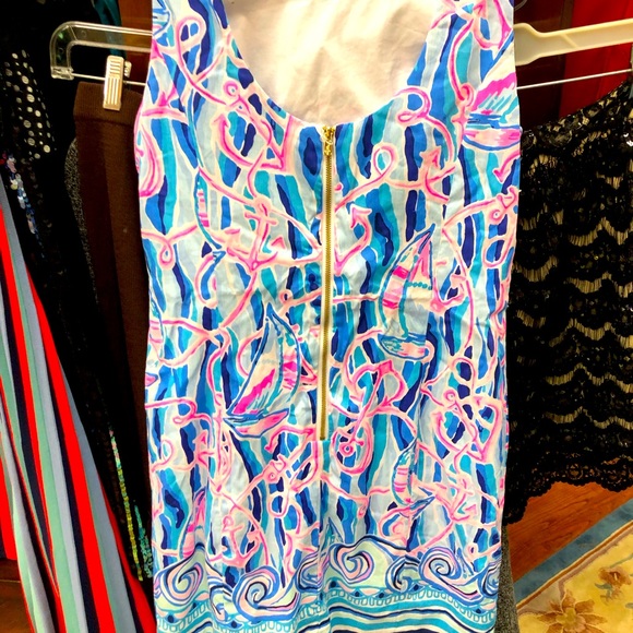 Lily Pulitzer summer lined dress - Picture 2 of 3